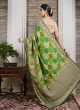 Geometric Pattern Banarasi Silk Sree